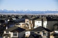 Suburban roof tops