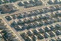 Suburban sprawl Royalty Free Stock Photo