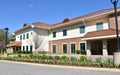 Suburban Two-Level Brick Office Building Royalty Free Stock Photo