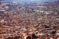 Suburban view of Chicago city small towns, above