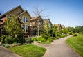 Suburbia in Fort Langley Royalty Free Stock Photo