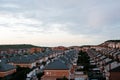 Suburbia landscape in Madrid, Spain