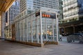 Subway entrance at Bryant Park NYC Royalty Free Stock Photo