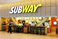Subway fast food restaurant