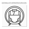 Subway line icon