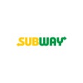 Subway logo editorial illustrative on white background Royalty Free Stock Photo