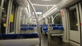 Subway Munich, articulate train interior