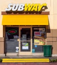 Subway Restaurant Exterior Royalty Free Stock Photo