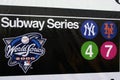 Subway Series 2000 World Series Royalty Free Stock Photo
