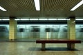 Subway Sideview Royalty Free Stock Photo