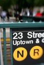 Subway sign Royalty Free Stock Photo