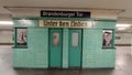 Subway station Berlin: Brandenburger Tor Royalty Free Stock Photo