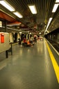 SUBWAY STATION IN BONN Royalty Free Stock Photo