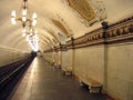 Subway station with classic architecture Royalty Free Stock Photo