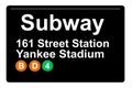 Subway 161 Streeet Station Yankee Stadium