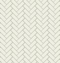 Subway tile pattern. Metro white ceramic bricks background. Vector realistic illustration. Royalty Free Stock Photo