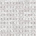 Subway tile seamless pattern. White kitchen, bathroom ceramic tile pattern, metro tunnel wall or floor texture Royalty Free Stock Photo