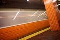 Subway train Royalty Free Stock Photo