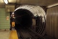 Subway tunnel Royalty Free Stock Photo