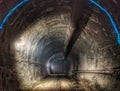 Subway tunnel construction site 3 Royalty Free Stock Photo