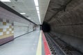 Empty subway station in ÃÂ°stanbul