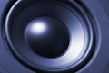 Subwoofer close-up Royalty Free Stock Photo