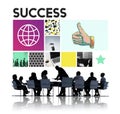 Success Achievement Competition Winning Victory Concept