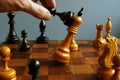 Success in business and confrontation in competition. Pawn wins king