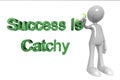 Success is catchy with man