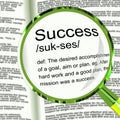 Success concept icon means victory in business and leadership - 3d illustration