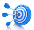 Success darts Royalty Free Stock Photo