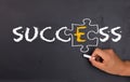 Success factor concept Royalty Free Stock Photo