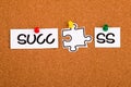 Success factor Royalty Free Stock Photo