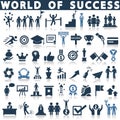 Success icon set