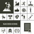 Success Icons Black Set