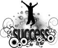 Success illustration Royalty Free Stock Photo