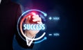 Success and innovation concept Royalty Free Stock Photo