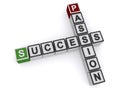 Success and passion Royalty Free Stock Photo