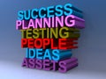 Success planning testing people ideas assets