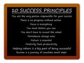 Success principles