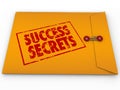 Success Secrets Winning Information Classified Envelope
