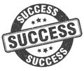 success stamp. success label. round grunge sign Royalty Free Stock Photo