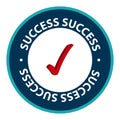 success stamp on white Royalty Free Stock Photo