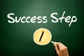 Success Step Royalty Free Stock Photo
