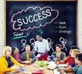 Success Talent Vision Strategy Goals Concept