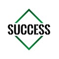 Success triangle or pyramid line art vector icon