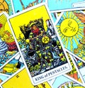 King of Pentacles Tarot Card Wealth Midas Touch Luxury Business Empire Successful Business Master Qualifications M