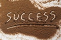 Success word Royalty Free Stock Photo