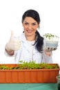 Successful agricultural worker Royalty Free Stock Photo