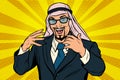 Successful Arab businessman